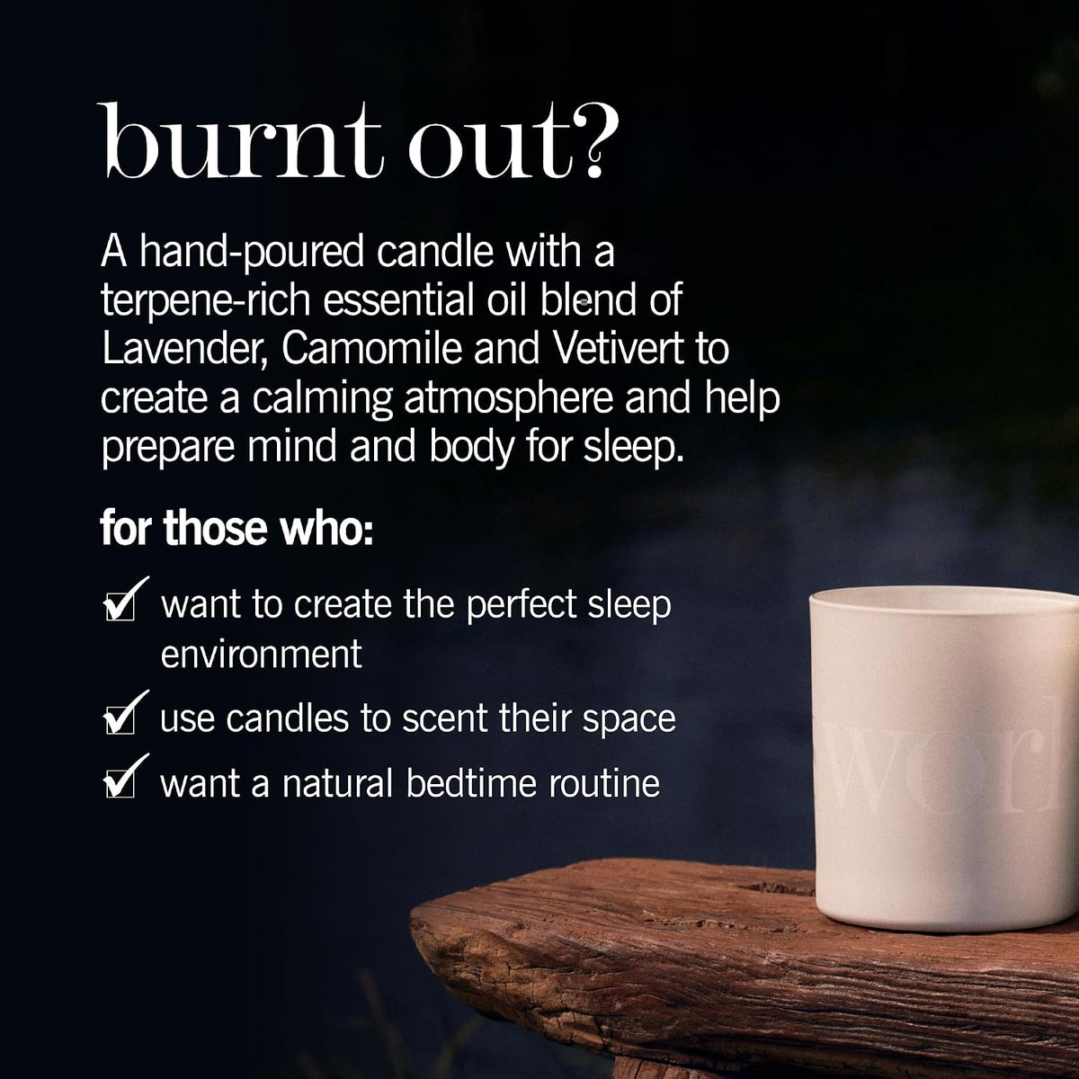 This Works Deep Sleep Heavenly Candle, 220 G - Luxury Candle Enriched with Essential Oils of Lavender, Camomile and Vetivert - Hand Poured Scented Candle with a 40Hr Burn Time for a Calming Experience