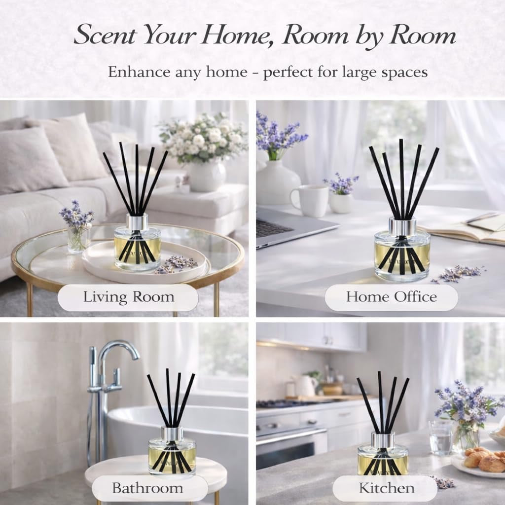 Reed Diffuser for Home- Pure Lavender Scented- 100 Ml
