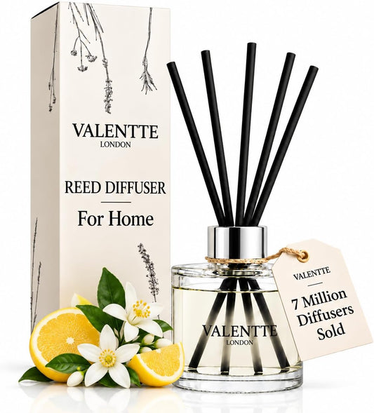 Reed Diffuser for Home- White Neroli & Lemon Scented- 100 Ml