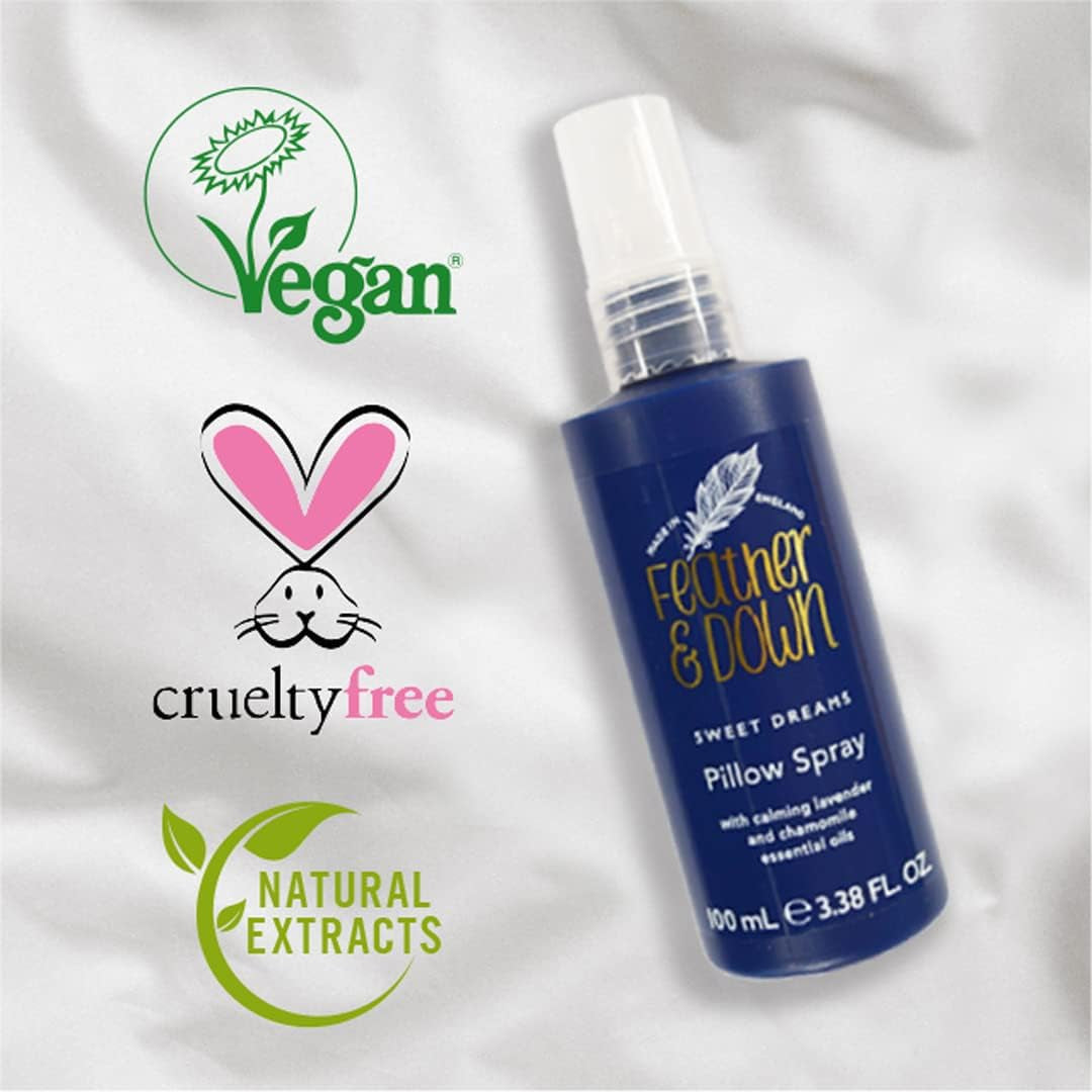 Sweet Dream Sleep Essentials Gift Set (50Ml Pillow Spray, 50Ml Melting Shower Cream, 16G All-Purpose Sleep Balm & 50Ml Sleep Butter) - Cruelty Free & Vegan Friendly.