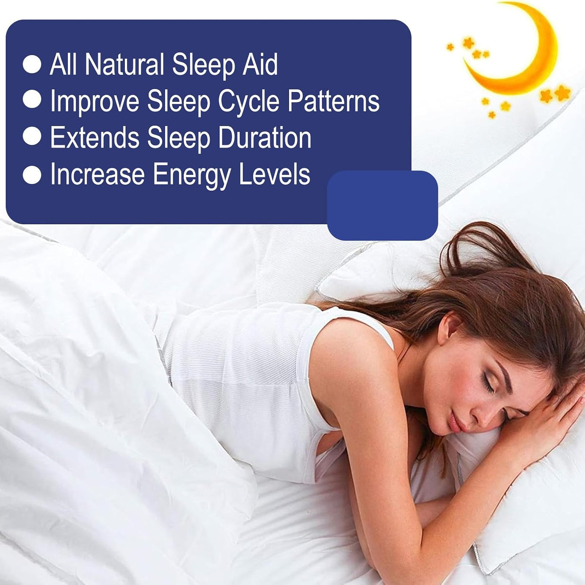 Sleep Patches for Adults, Sleep Aid, 144 Pcs Natural Deep Sleep Patches, Help Sleep Adults, Insomnia Relief, Quick Relaxation Improve Sleep Quality Sleep Patches